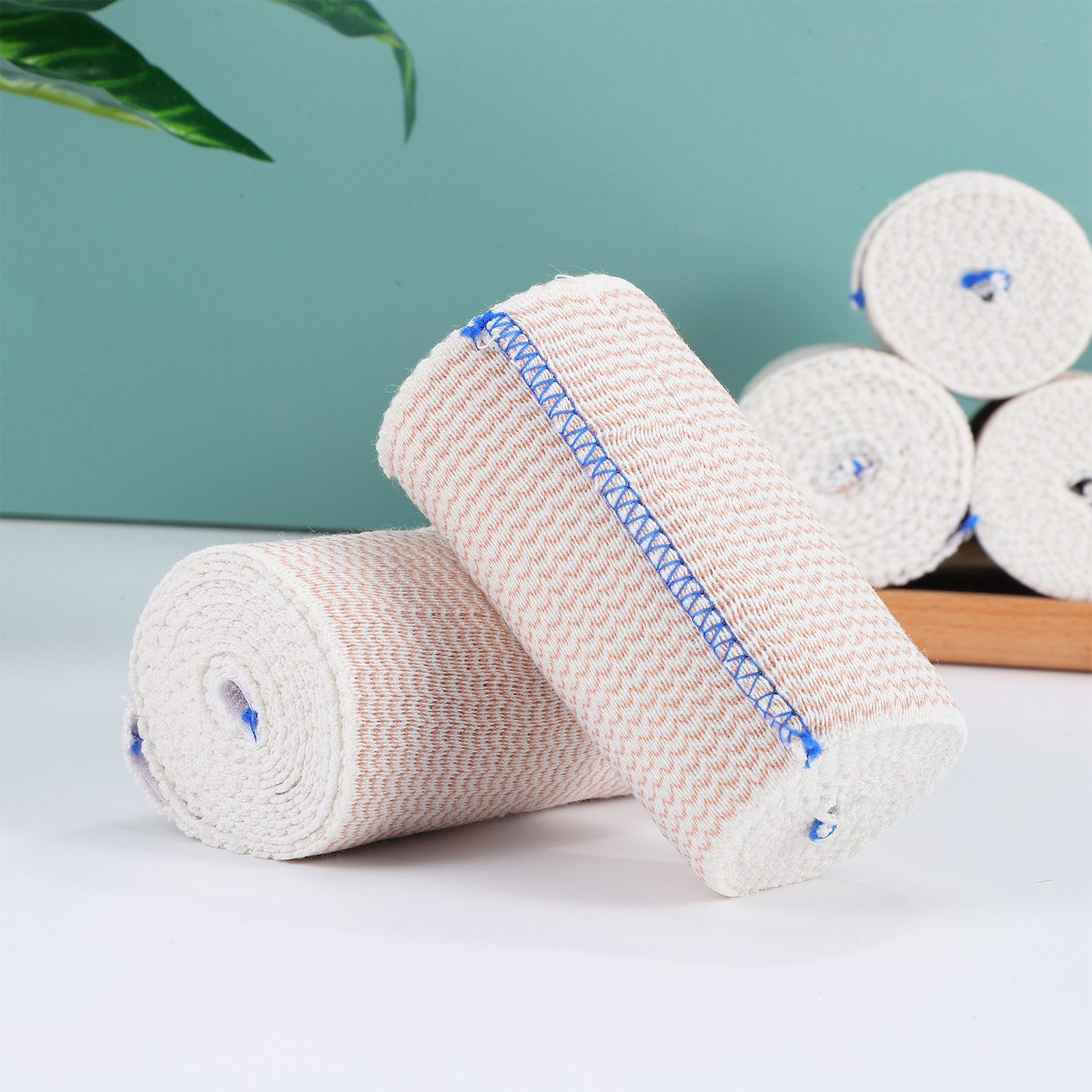 6롤 탄력 붕대 스포츠용 스트레치 붕대 스트라이프 패턴 - Wrist Wrap Support 리뷰 및 가격