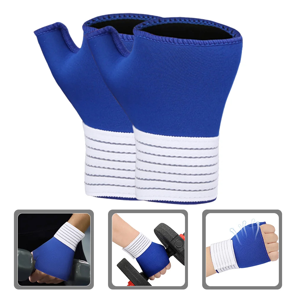 스트랩이 있는 1쌍의 탄력 있는 손목 지지대, 손목 압 - Wrist Wrap Support 리뷰 및 가격